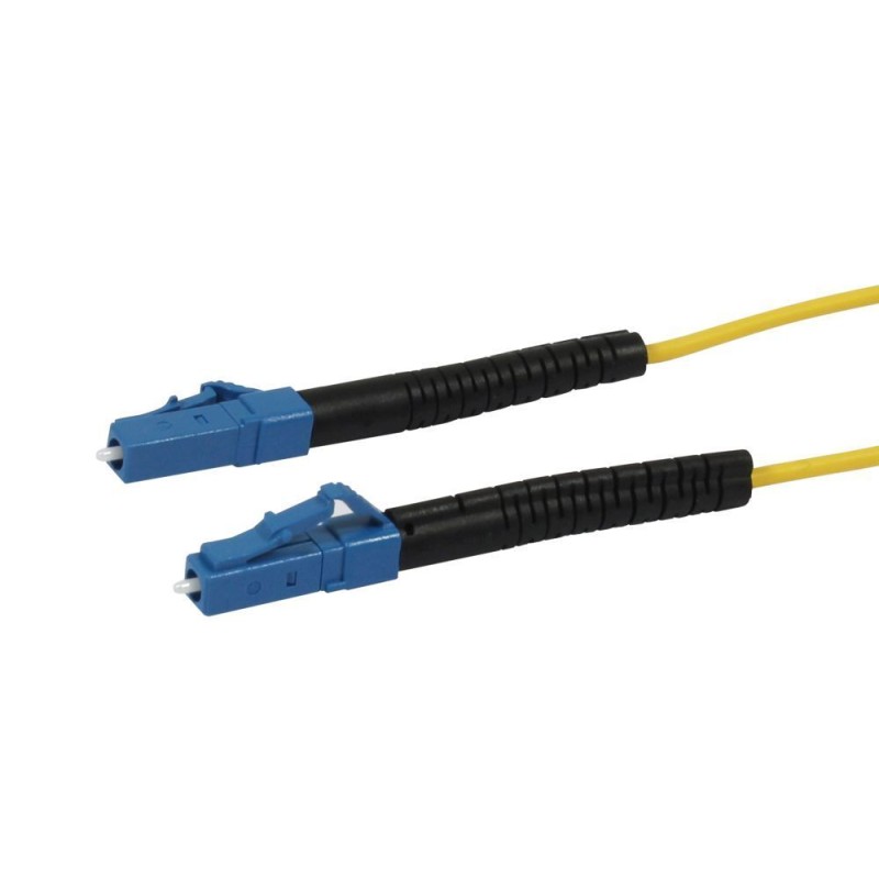 LWL-1-Faser-Patchk. 0.55mtr.LC-LC, 9/125u, OS2, G657A2, AD2mm, flexible Knickschutztülle, Synergy21. - 208132 - 2