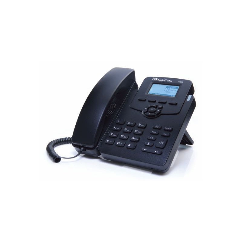 AudioCodes 405 IP-Phone PoE black - 193800 - 1