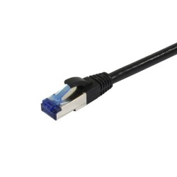 Patchkabel RJ45, CAT6A 500Mhz,25m, schwarz, S-STP(S/FTP), PUR(Superflex), Außen/Outdoor/Industrie, AWG26, Synergy 21 - 205949 - 