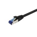 Patchkabel RJ45, CAT6A 500Mhz,30m, schwarz, S-STP(S/FTP), PUR(Superflex), Außen/Outdoor/Industrie, AWG26, Synergy 21 - 205950 - 