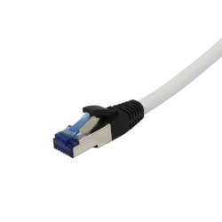 Patchkabel RJ45, CAT6A 500Mhz, 0.5m, weiss, S-STP(S/FTP), PUR(Superflex), Außen/Outdoor/Industrie, AWG26, Synergy 21 - 205954 - 