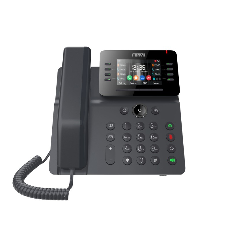 Fanvil V64, Prime Business Phone / SIP / POE / Gigabit / USB port / Bluetooth / Wi-Fi - 209411 - 1