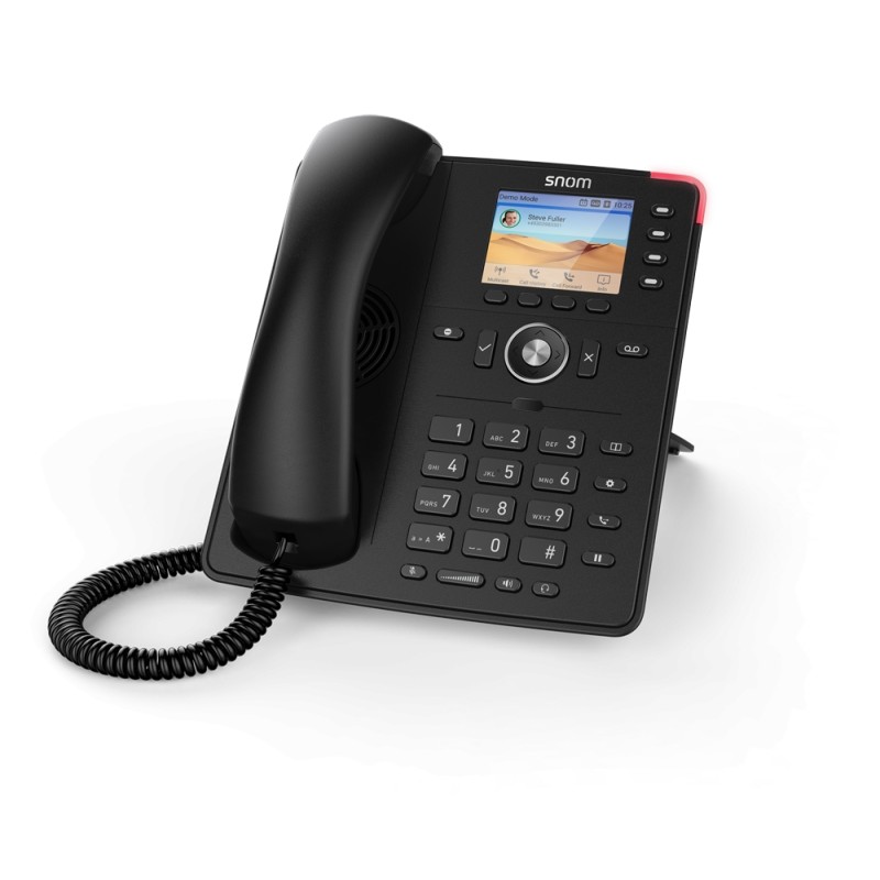 SNOM D713 VOIP Telefon (SIP), Gigabit Schwarz - 209480 - 1