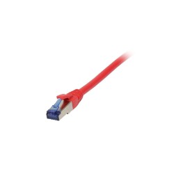 Patchkabel RJ45, CAT6A 500Mhz, 1.0m, rot, S-STP(S/FTP), TPE/LSZH(Superflex), AWG26, Synergy 21 - 210572 - 1