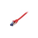 Patchkabel RJ45, CAT6A 500Mhz, 1.5m, rot, S-STP(S/FTP), TPE/LSZH(Superflex), AWG26, Synergy 21 - 210573 - 1