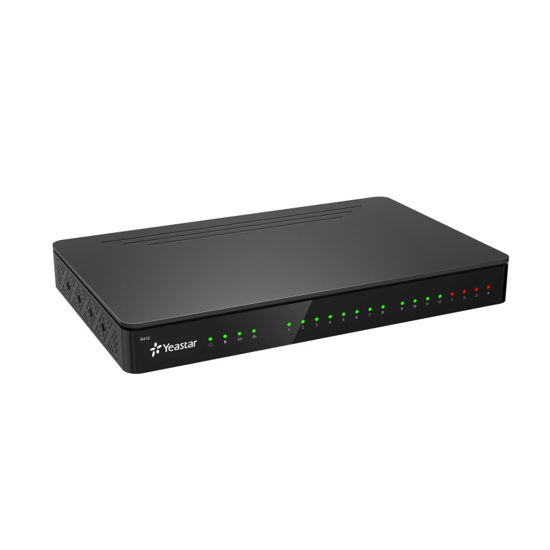 Yeastar S-Series PBX - S412 lite 4x FXS on board 8 SIP-User (V4) - 211748 - 3
