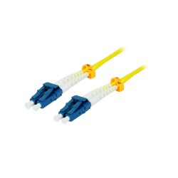 LWL-2-Faser-Patchk. 0.5mtr.LC-LC, 9/125um, OS2, AD2mm, G657.A2, Synergy 21, - 219740 - 1