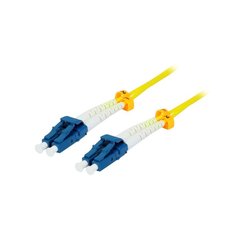 LWL-2-Faser-Patchk. 0.5mtr.LC-LC, 9/125um, OS2, AD2mm, G657.A2, Synergy 21, - 219740 - 1
