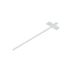 ALLNET 19" cable ties, with marking area, L100xW2.5mm, 100 pack, transparent, Synergy 21, - 231733 - 1