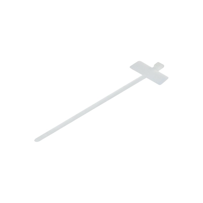 ALLNET 19" cable ties, with marking area, L100xW2.5mm, 100 pack, transparent, Synergy 21, - 231733 - 1