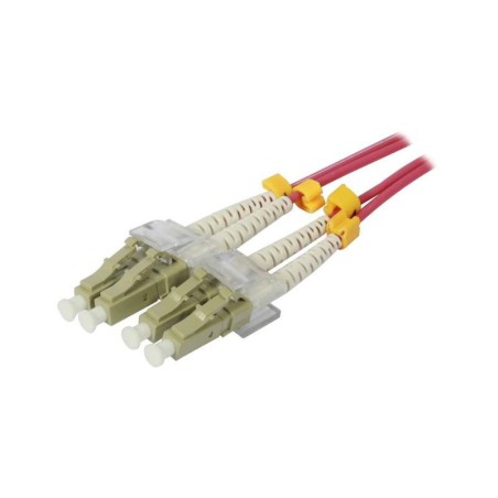 Fiber optic 2-fiber patch kit. 0.25mtr.LC-LC, 50/125um,OM4, AD2mm, Synergy 21 - 233416 - 1