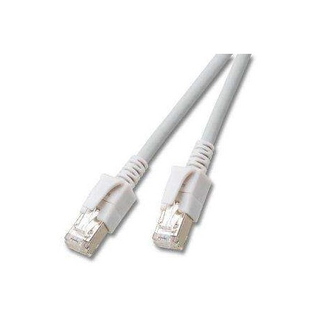 Patchkabel RJ45, VC LED, CAT6A 500Mhz,15m, weiss, LED in den Steckern! - 232210 - 1