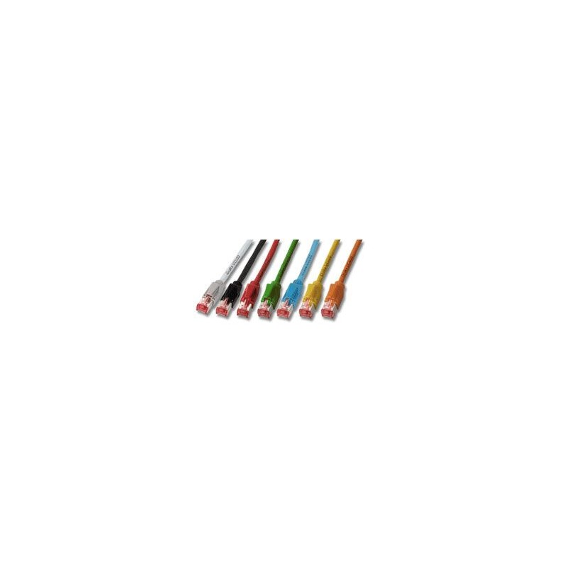 Patchkabel RJ45, CAT6A 900Mhz, 0.5m orange, S-STP(S/FTP), ND- - 26621 - 1