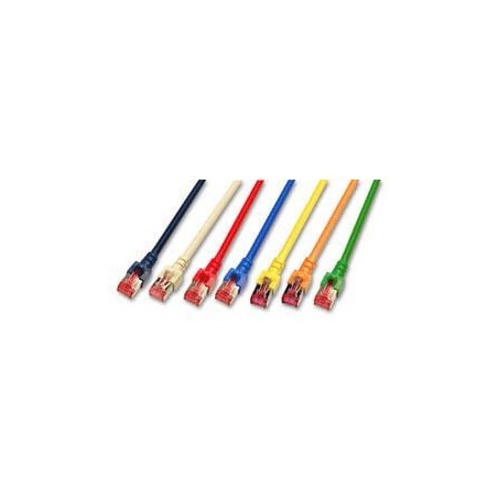 Patchkabel RJ45, CAT6 250Mhz, 7.5m rot, S-STP(S/FTP), LSOH - 38851 - 1