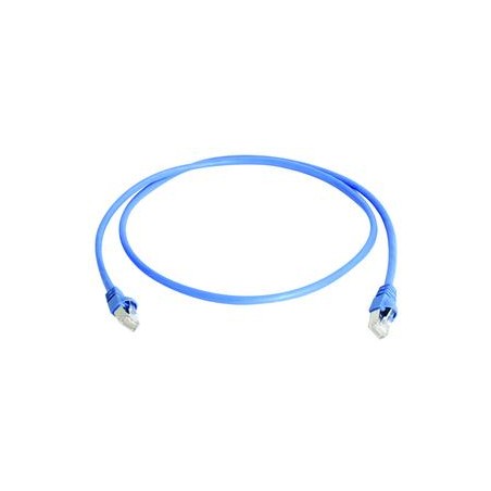 Telegärtner patch cable CAT6A, 0.5m, blue, 500MHz, S-STP(S/F - 62613 - 1
