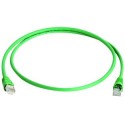 Telegärtner Patchkabel CAT6A, 0.5m, Grün, 500MHz, S-STP(S/F - 62615 - 1