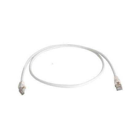 Telegärtner Patchkabel CAT6A, 1m, Weiss, 500MHz, S-STP(S/FT - 62625 - 1