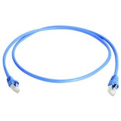Telegärtner Patchkabel CAT6A, 7.5m, Blau, 500MHz, S-STP(S/F - 62646 - 1