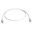 Telegärtner Patchkabel CAT6A, 7.5m, Weiss, 500MHz, S-STP(S/ - 62651 - 1