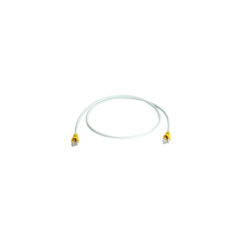 Telegärtner Patchkabel CAT6A, 2m Grau-Cross GBE, 500MHz, S- - 62681 - 1
