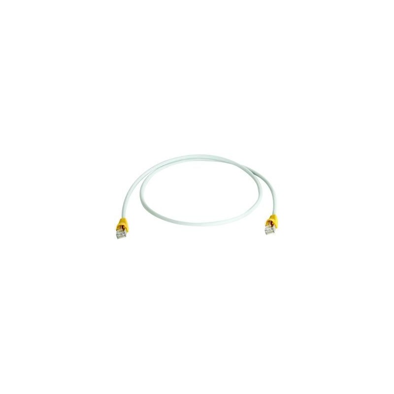 Telegärtner Patchkabel CAT6A, 7.5m Grau-Cross GBE, 500MHz, - 62684 - 1