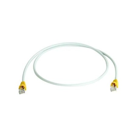 Telegärtner Patchkabel CAT6A, 7.5m Grau-Cross GBE, 500MHz, - 62684 - 1