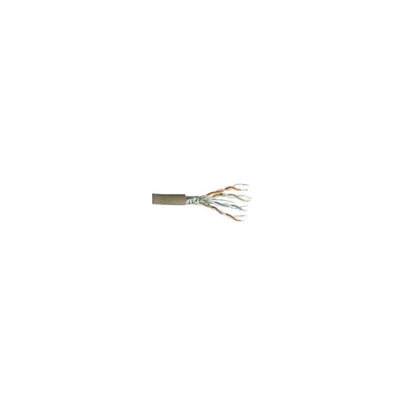 Voka 600MHz Cable Flex,CAT7 Halo S-STP(S/FTP), 100m Ring Grey - 63235 - 1
