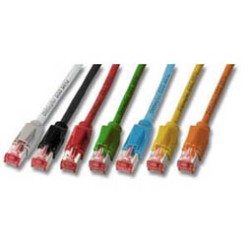 Patchkabel RJ45, CAT6A, 900Mhz, 3m grau, S-STP(S/FTP),Daetwyl - 69741 - 1