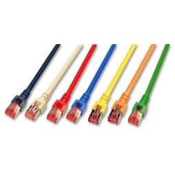Patchkabel RJ45, CAT6 250Mhz, 1.0m weiss, S-STP(S/FTP), LSOH - 72619 - 1