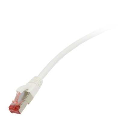 Patch cable RJ45, CAT6 250Mhz, 1.5m white, S-STP(S/FTP), LSZH, Synergy 21, - 76147 - 1