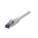 Patchkabel RJ45, CAT6A 500Mhz, 0.25m, weiss, S-STP(S/FTP), AWG26, LSZH, Synergy 21 - 86745 - 1
