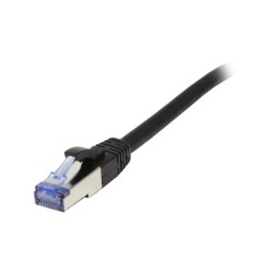 Patchkabel RJ45, CAT6A 500Mhz, 5m, schwarz, S-STP(S/FTP), AWG26, LSZH, Synergy 21 - 86766 - 1
