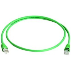 Telegärtner Patchkabel CAT6A, 0.25m, Grün, 500MHz, S-STP(S/ - 87375 - 1