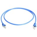 Telegärtner Patchkabel CAT6A, 0.25m, Blau, 500MHz, S-STP(S/ - 87377 - 1