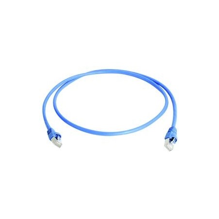 Telegärtner Patchkabel CAT6A, 0.25m, Blau, 500MHz, S-STP(S/ - 87377 - 1