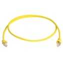 Telegärtner Patchkabel CAT6A, 0.25m, Gelb, 500MHz, S-STP(S/ - 87378 - 1