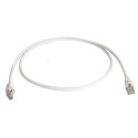 Telegärtner Patchkabel CAT6A, 0.25m, Weiss, 500MHz, S-STP(S - 87380 - 1