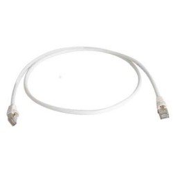 Telegärtner Patchkabel CAT6A, 0.25m, Weiss, 500MHz, S-STP(S - 87380 - 1