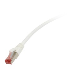 Patch cable RJ45, CAT6 250Mhz, 0.25m white, S-STP(S/FTP), LSZH, Synergy 21, - 93757 - 1