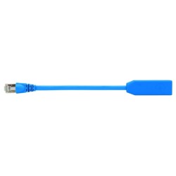 Telegärtner Kabel Disconnect CP-Link, Blau, 0,2m, RJ45 Stecker/Buchse, DDCP-Link, - 98588 - 1