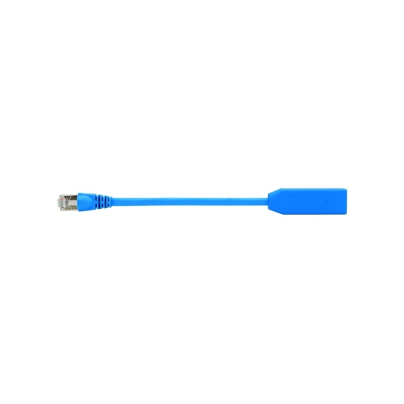 Telegärtner Cable Disconnect CP-Link, Blue, 0.2m, RJ45 plug/socket, DDCP-Link, - 98588 - 1