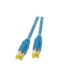 Patchkabel RJ45, CAT6A 900Mhz, 1.0m blau, S-STP(S/FTP), ND - 99776 - 1