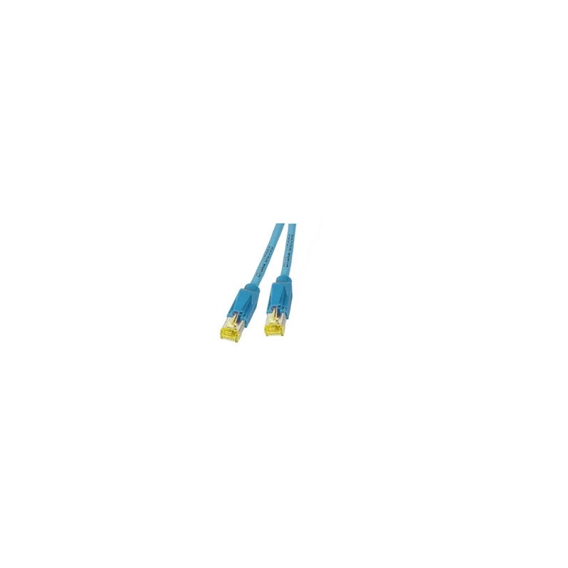 Patchkabel RJ45, CAT6A 900Mhz, 3m blau, S-STP(S/FTP), ND - 99779 - 1