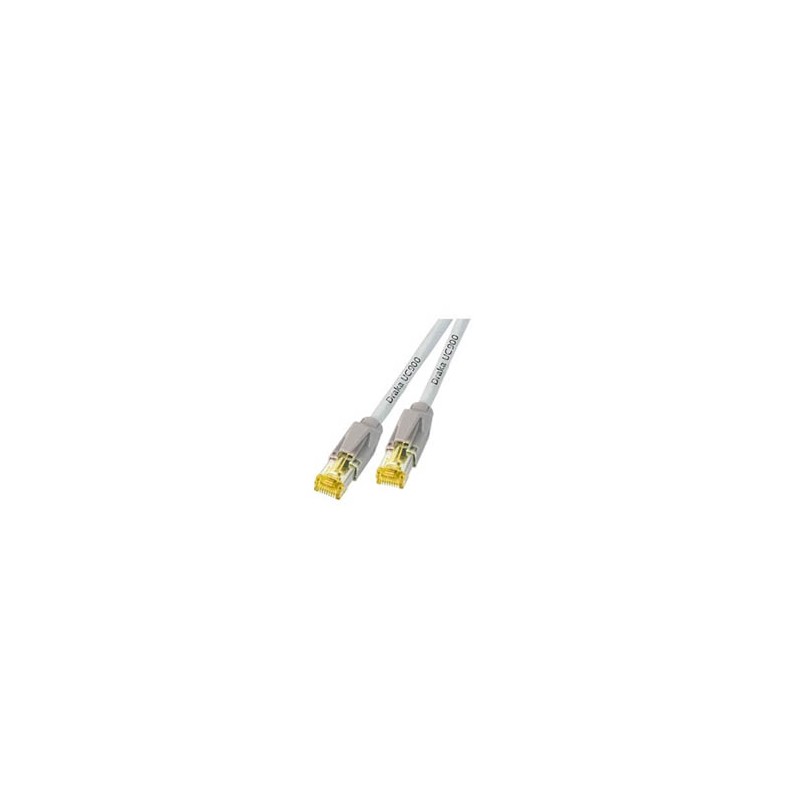 Patchkabel RJ45, CAT6A 900Mhz, 5m weiss, S-STP(S/FTP), ND - 99796 - 1