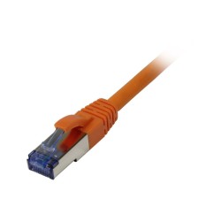 Patchkabel RJ45, CAT6A 500Mhz, 2m, orange, S-STP(S/FTP), AWG27, LSZH, Synergy 21 - 118086 - 1