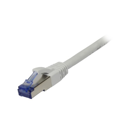Patchkabel RJ45, CAT6A 500Mhz, 0.25m, weiss, S-STP(S/FTP), AWG27, LSZH, Synergy 21 - 118111 - 1
