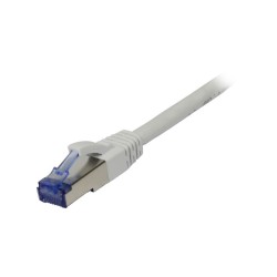 Patchkabel RJ45, CAT6A 500Mhz, 2m, weiss, S-STP(S/FTP), AWG27, LSZH, Synergy 21 - 118115 - 1