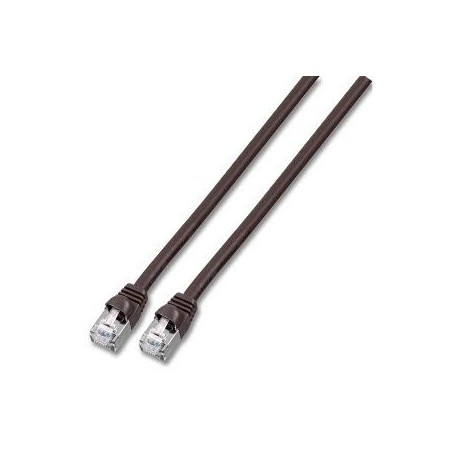 Patchkabel VOIP, RJ45, S-FTP(S/FTP) 20m schwarz, CAT6, kurze - 128441 - 1