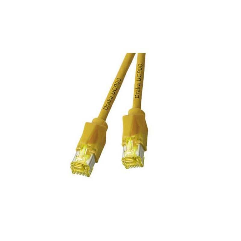 Patchkabel RJ45, CAT6A 900Mhz, 3m gelb, S-STP(S/FTP), ND-UC900+TM31 - 149113 - 1