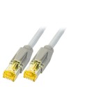 Patchkabel RJ45, CAT6A 900Mhz, 2m grau, S-STP(S/FTP), ND-UC900+TM31 - 155203 - 1